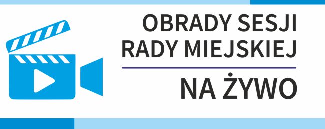 obrazek przedstawia ikonkę obrad sesji rady miejskiej na żywo