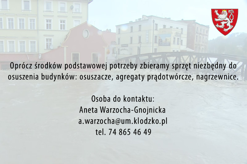 POMOC DLA POWODZIAN