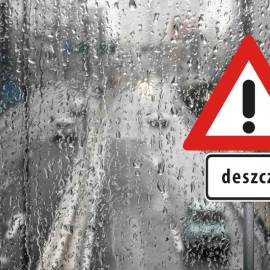 Ostrzeżenia meteorologiczne: Intensywne opady deszczu, stopień: 1